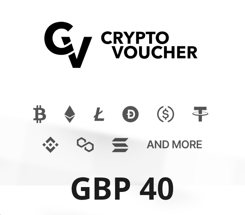 CRYPTO VOUCHER GBP 40 Ключ UK