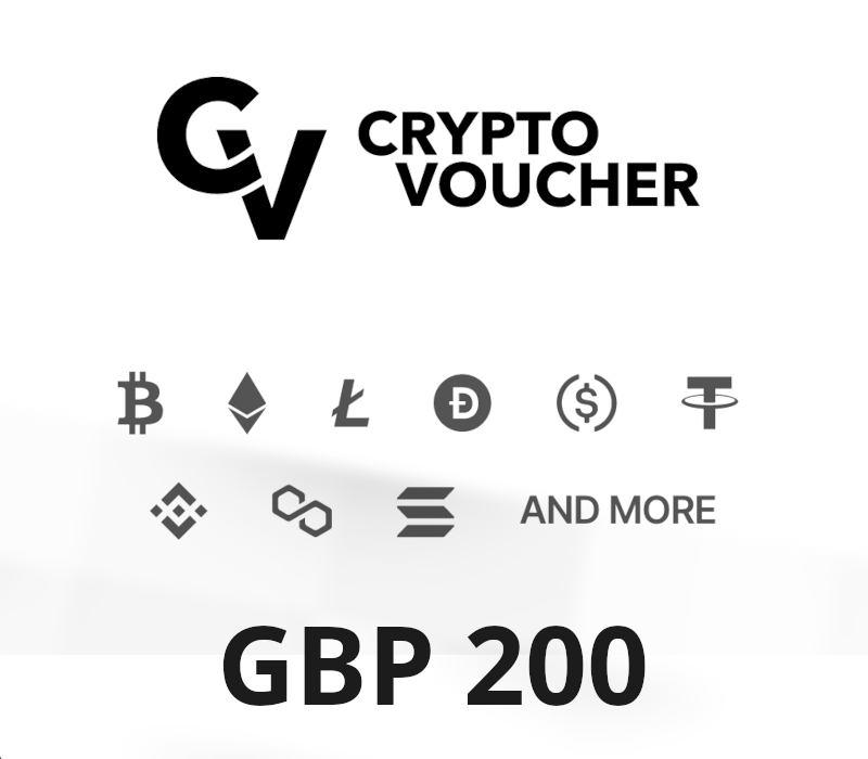 CRYPTO VOUCHER GBP 200 Ключ UK
