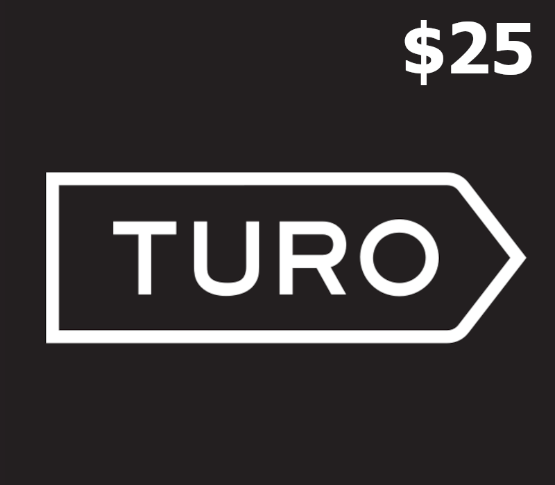 Turo USD 25 Подарочная карта US