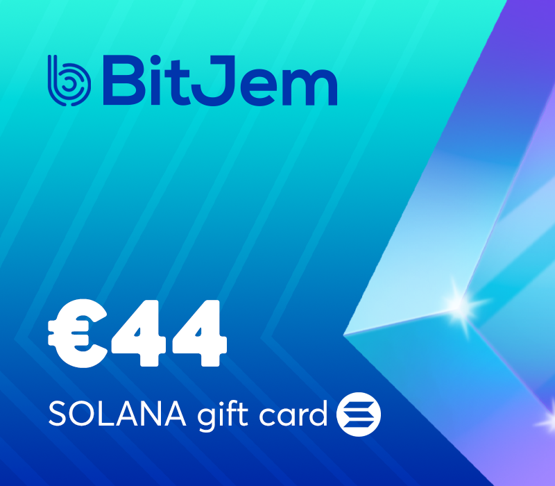 BitJem Crypto Подарочная карта (Solana) €44