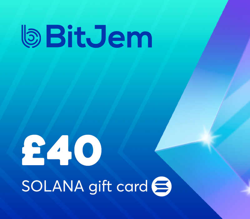 BitJem Crypto Подарочная карта (Solana) £40