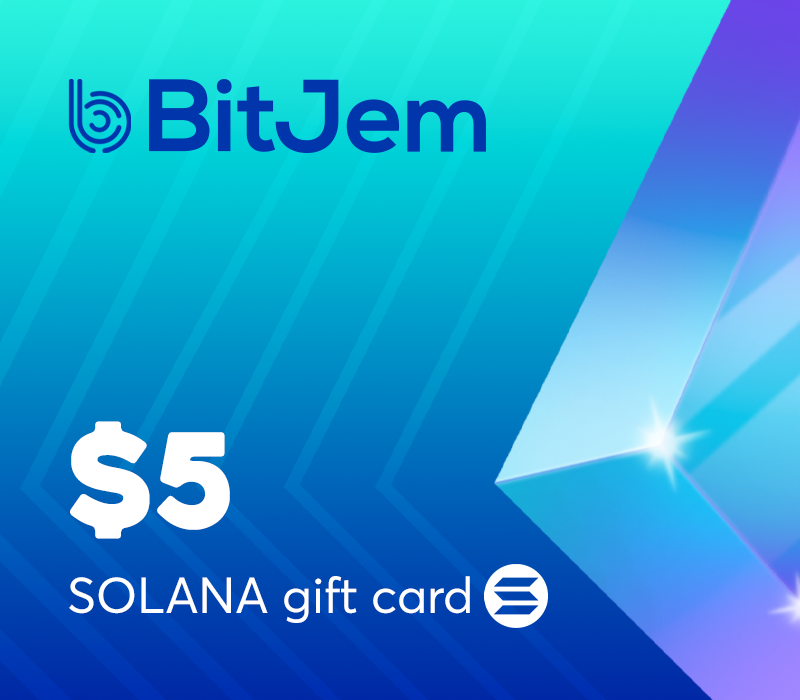 BitJem Crypto Подарочная карта (Solana) $5