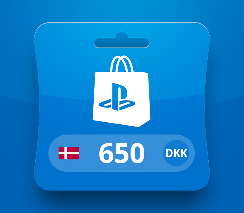 PlayStation Network DKK 650 Подарочная карта DK