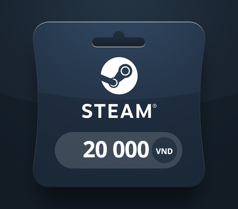 Steam Wallet VND 20 000 Подарочная карта