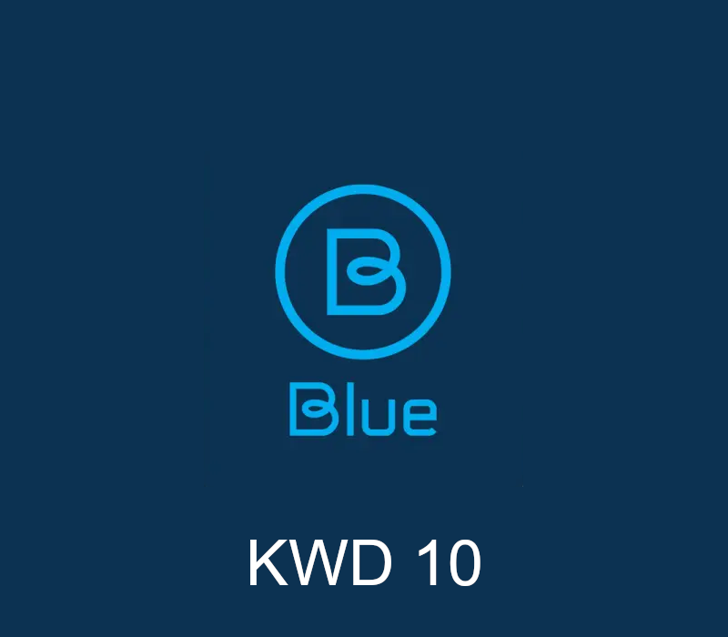 Blue Prepaid KWD 10 Подарочная карта KW