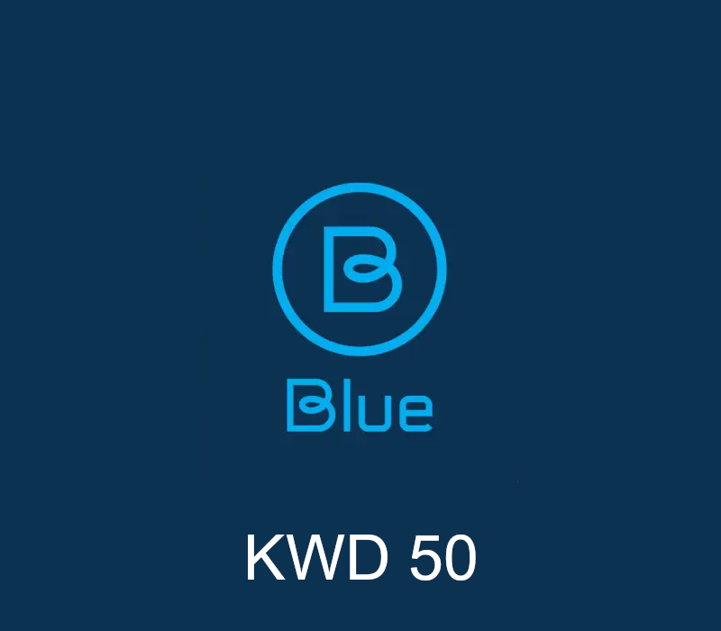 Blue Prepaid KWD 50 Подарочная карта KW