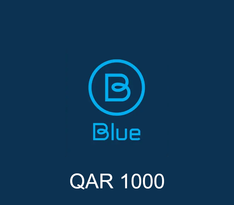 Blue Prepaid QAR 1000 Подарочная карта QA