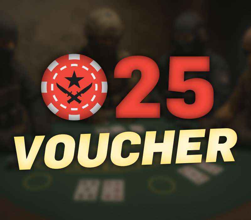 CSGOCasino 25 Coins Подарочная карта