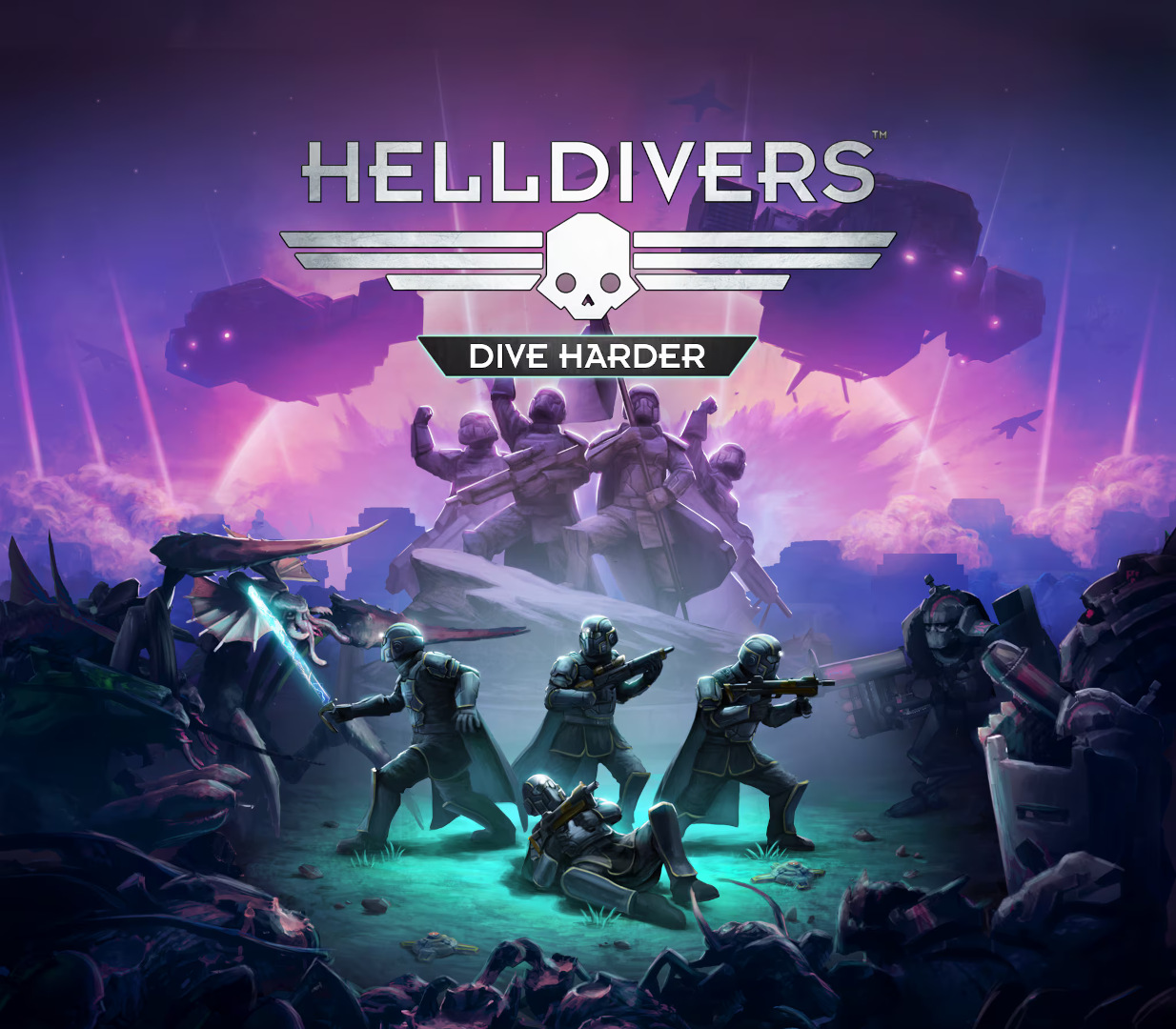 HELLDIVERS Dive Harder издание PC Steam Ключ