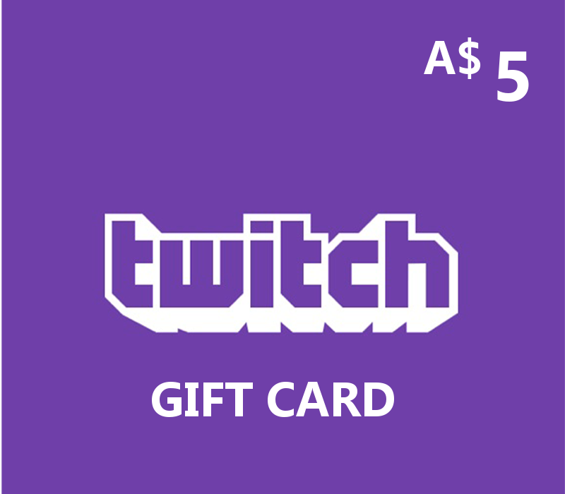 Twitch AUD 5 Gift Card AU