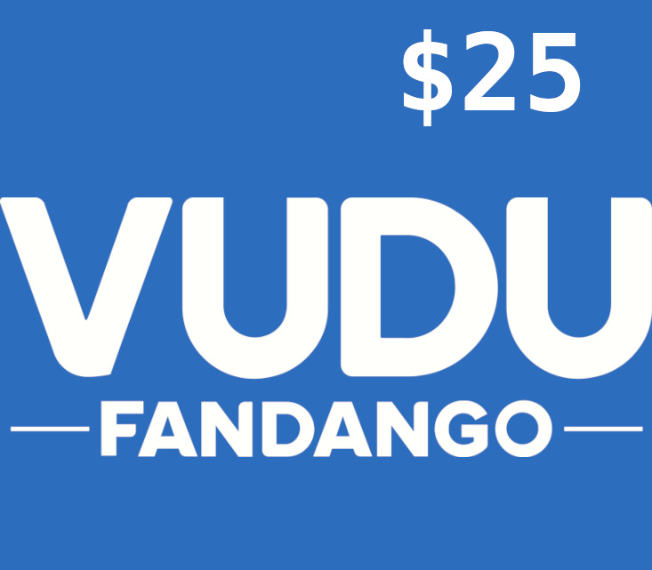 Vudu USD 25 Подарочная карта US
