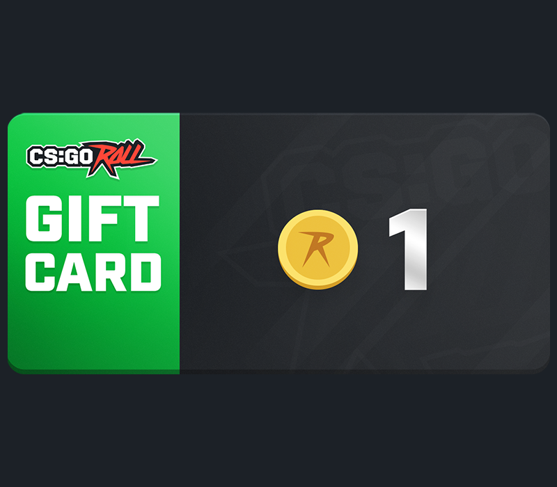 CSGORoll 1 Coin Подарочная карта
