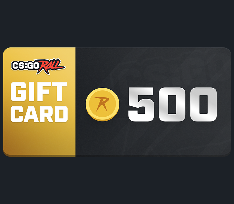 CSGORoll 500 Coins Подарочная карта