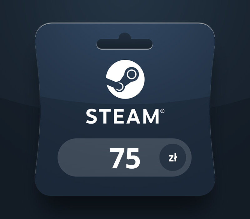 Steam Wallet PLN 75 Подарочная карта
