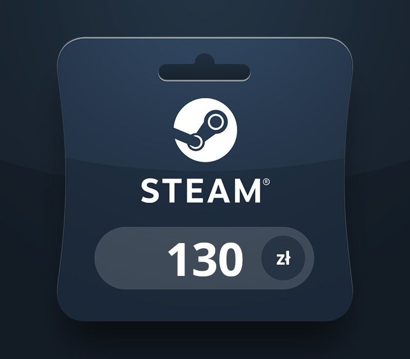 Steam Wallet PLN 130 Подарочная карта