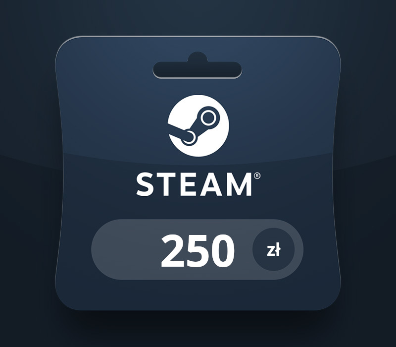 Steam Wallet PLN 250 Подарочная карта