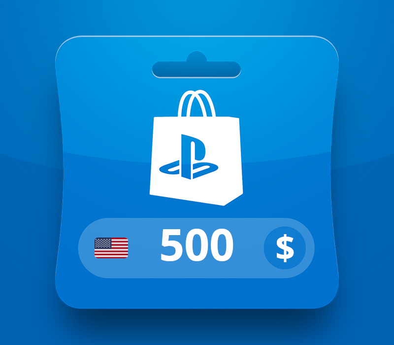 PlayStation Network USD 500 Подарочная карта US