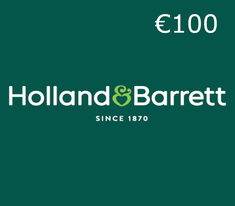 Holland & Barrett EUR 100 Подарочная карта BE