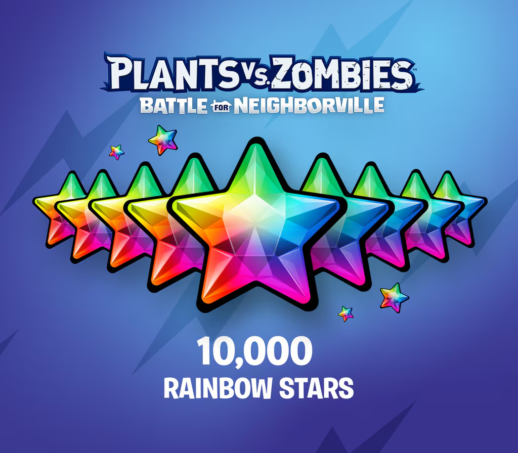 Plants vs. Zombies: Battle for Neighborville - 10000 Rainbow Stars DLC XBOX One / Xbox Series X|S Ключ