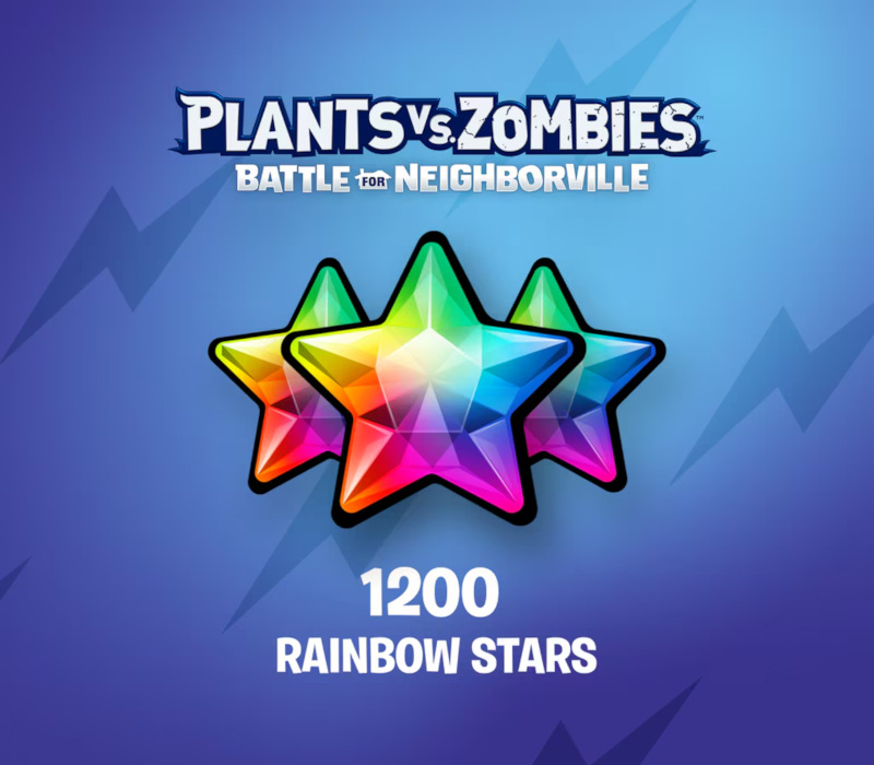 Plants vs. Zombies: Battle for Neighborville - 1200 Rainbow Stars DLC XBOX One / Xbox Series X|S Ключ