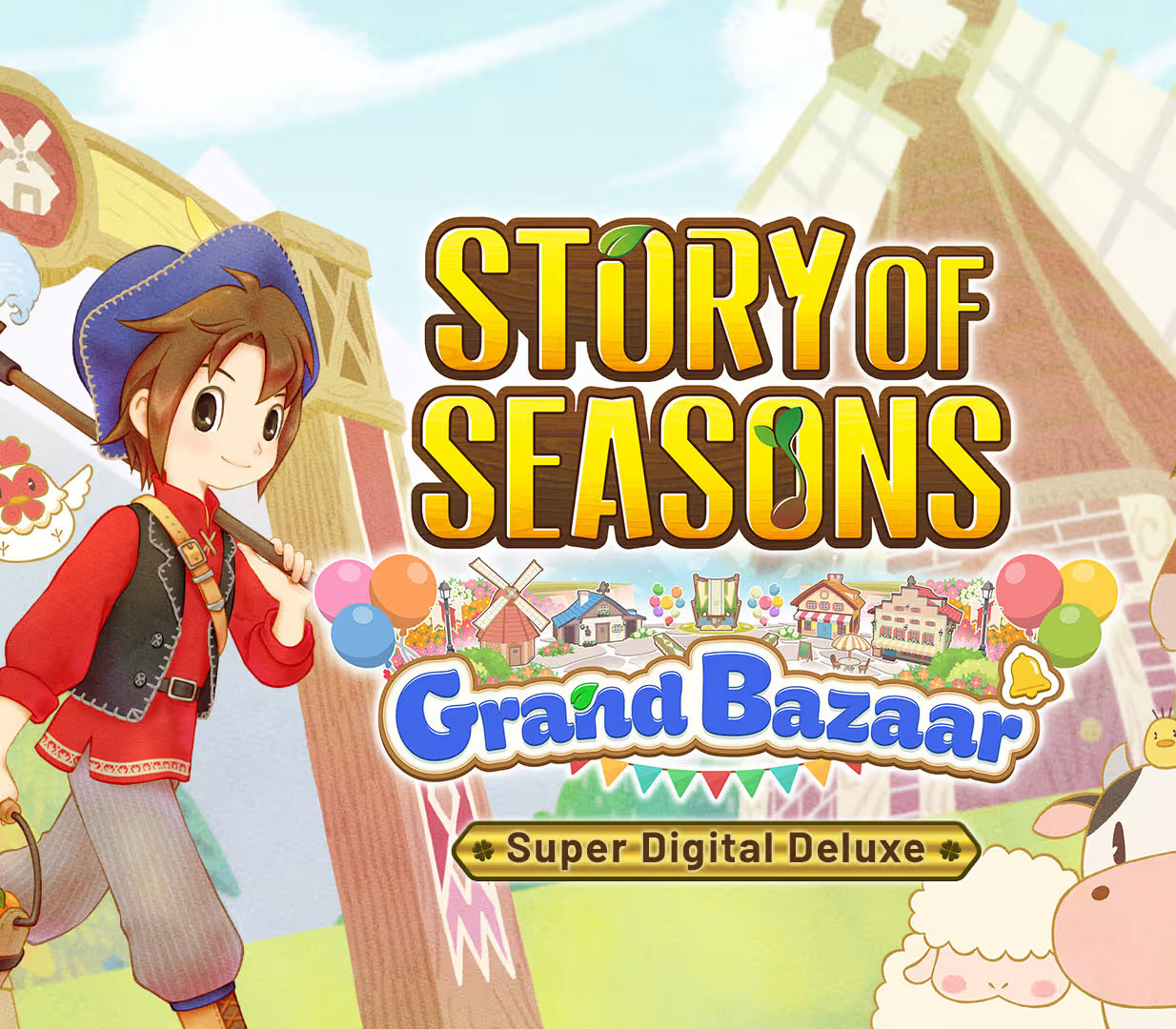 STORY OF SEASONS: Grand Bazaar Super Digital Deluxe-издание PC Steam Ключ