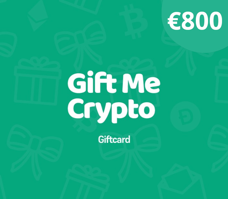 Gift Me Crypto EUR 800 Подарочная карта Global