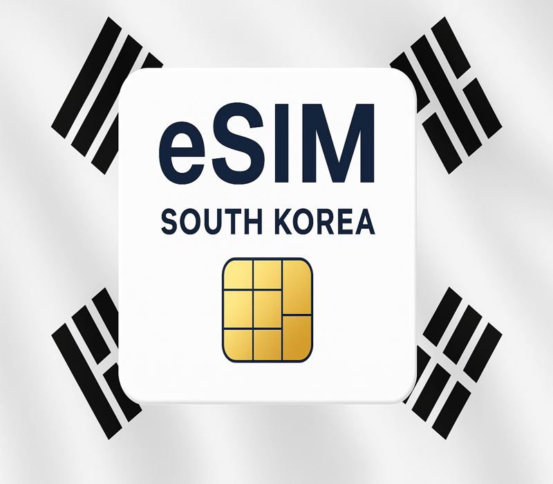 eSIMs 10 GB Data Mobile KR (valid for 30 Days)