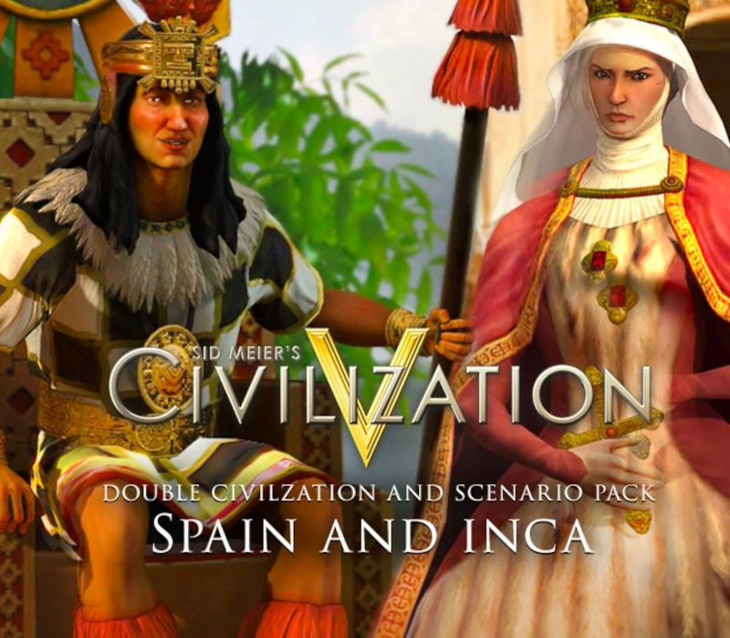 Sid Meier's Civilization V - Civ and Scenario Double Pack: Spain and Inca DLC PC Steam Ключ
