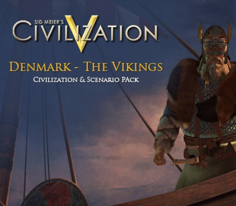 Sid Meier's Civilization V - Civ and Scenario Pack: Denmark (The Vikings) DLC PC Steam Ключ