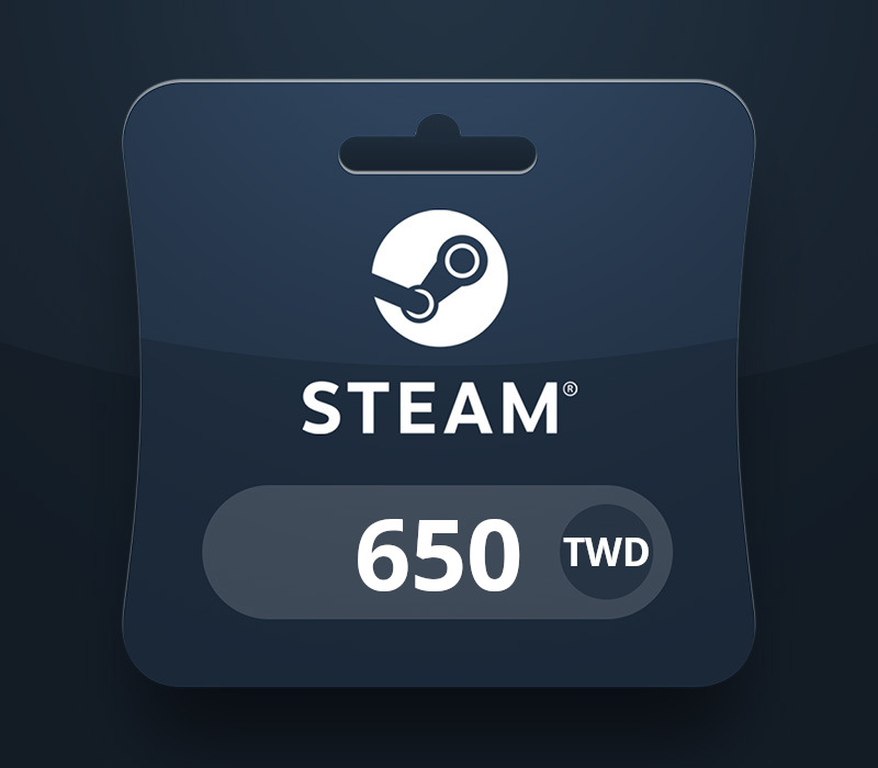 Steam Wallet TWD 650 Подарочная карта