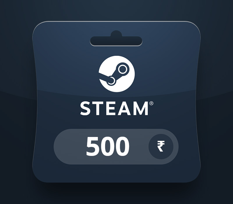 Steam Wallet INR 500 Подарочная карта IN