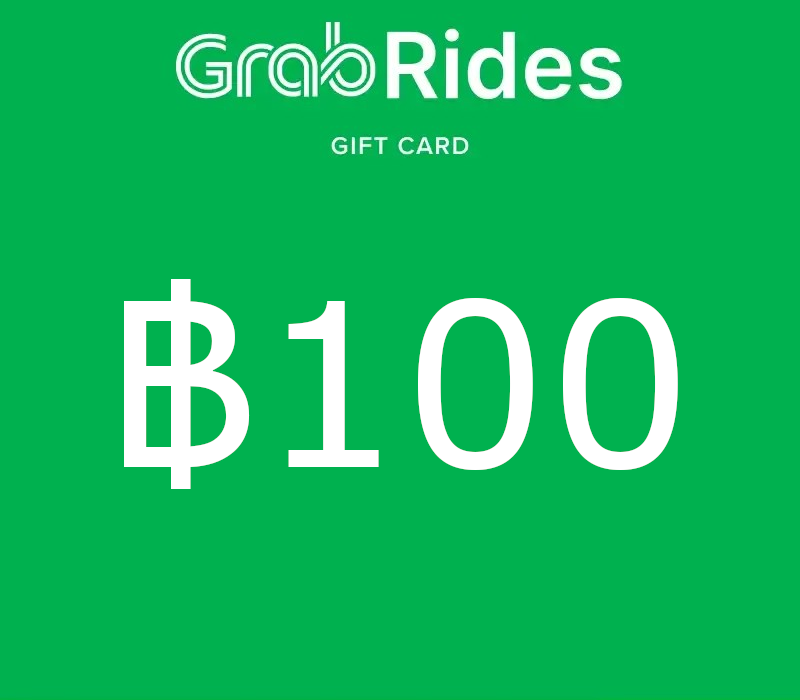 Grab Rides THB 100 Подарочная карта TH