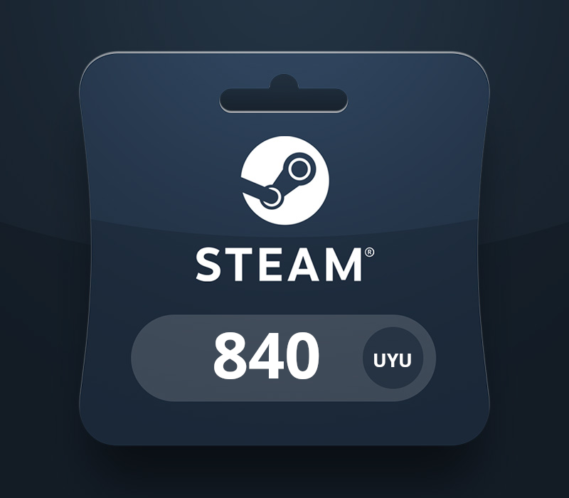 Steam Wallet UYU 840 Gift Card