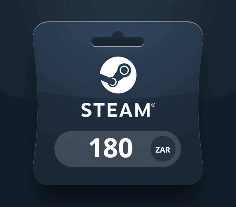 Steam Wallet ZAR 180 Подарочная карта ZA