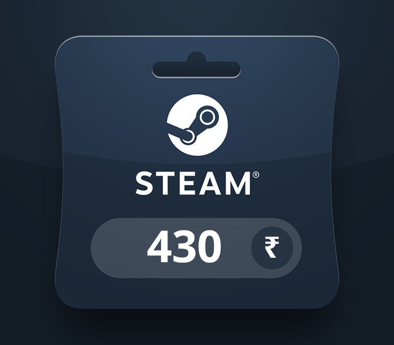 Steam Wallet INR 430 Подарочная карта IN