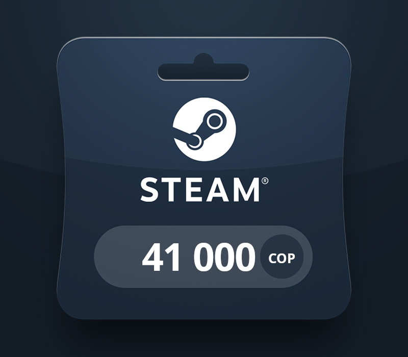 Steam Wallet COP 41000 Подарочная карта CO