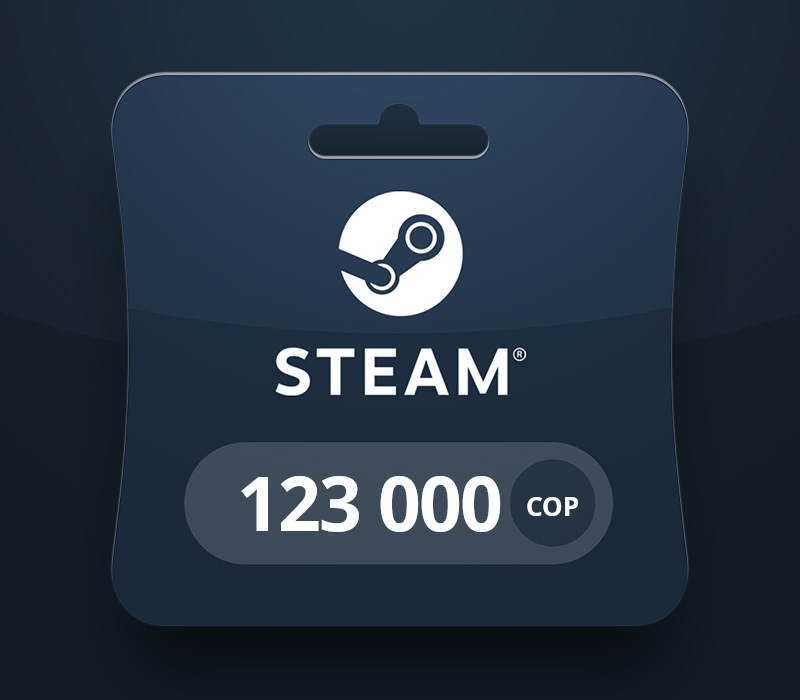 Steam Wallet COP 123000 Подарочная карта
