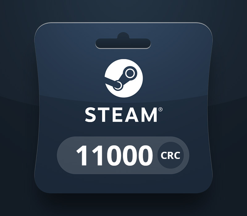 Steam Wallet CRC 11 000 Подарочная карта
