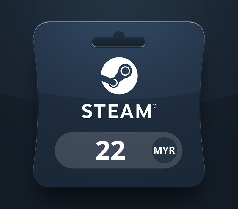 Steam Wallet MYR 22 Подарочная карта