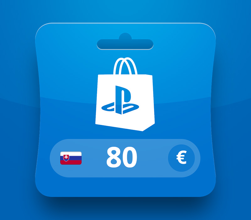 PlayStation Network EUR 80 Подарочная карта SK