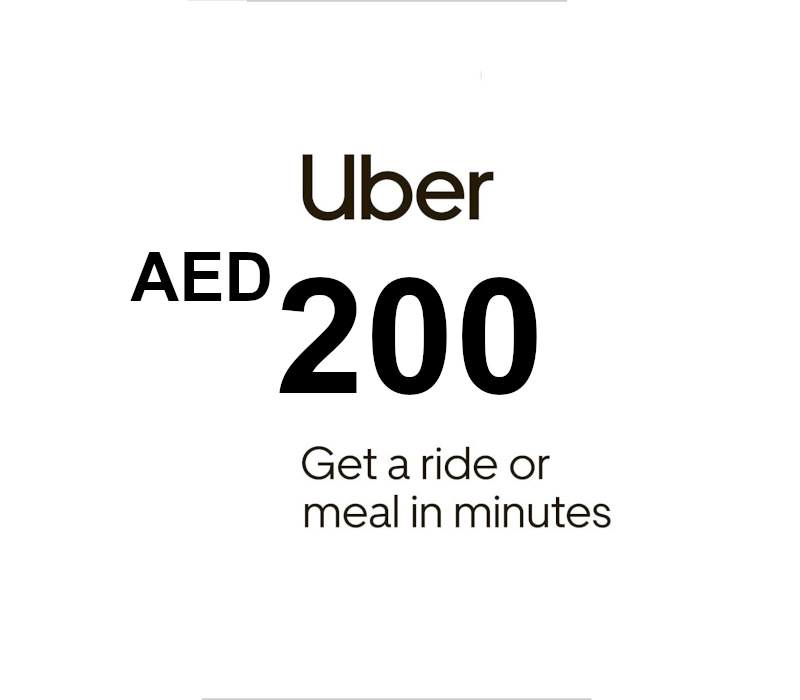 Uber AED 200 Voucher AE