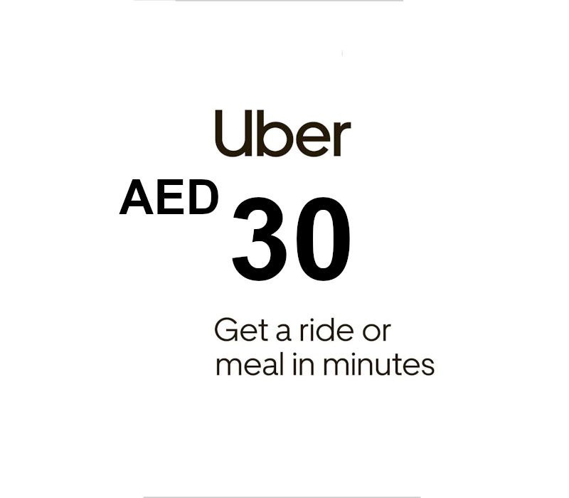 Uber AED 30 Voucher AE