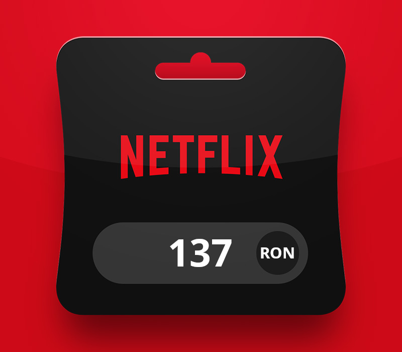 Netflix RON 137 Подарочная карта RO