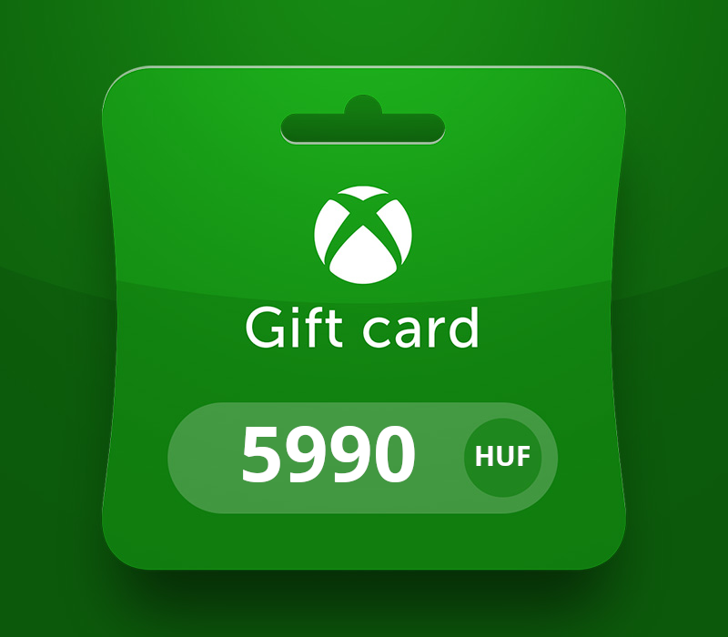 XBOX Live HUF 5990 Предоплаченная карта HU