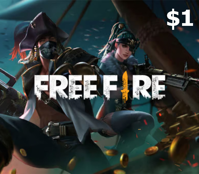 Garena Free Fire USD 1 Подарочная карта US