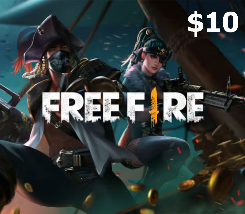 Garena Free Fire USD 10 Подарочная карта US