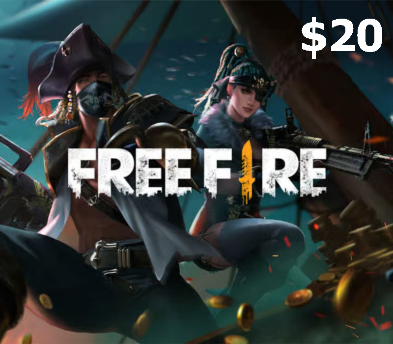 Garena Free Fire USD 20 Подарочная карта US