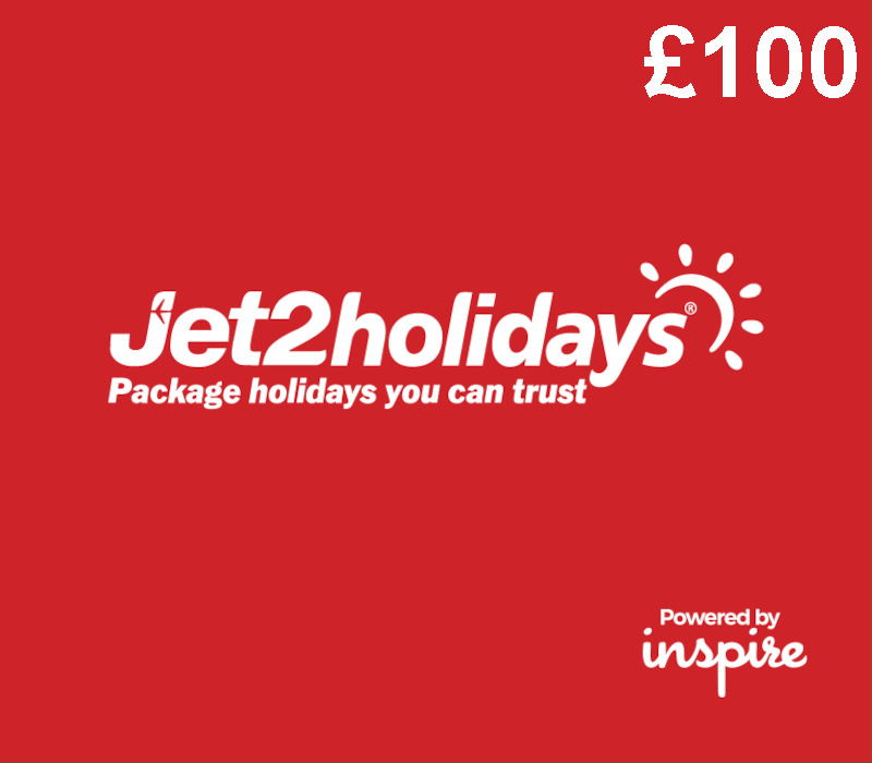 Jet2Holidays by Inspire GBP 100 Подарочная карта UK