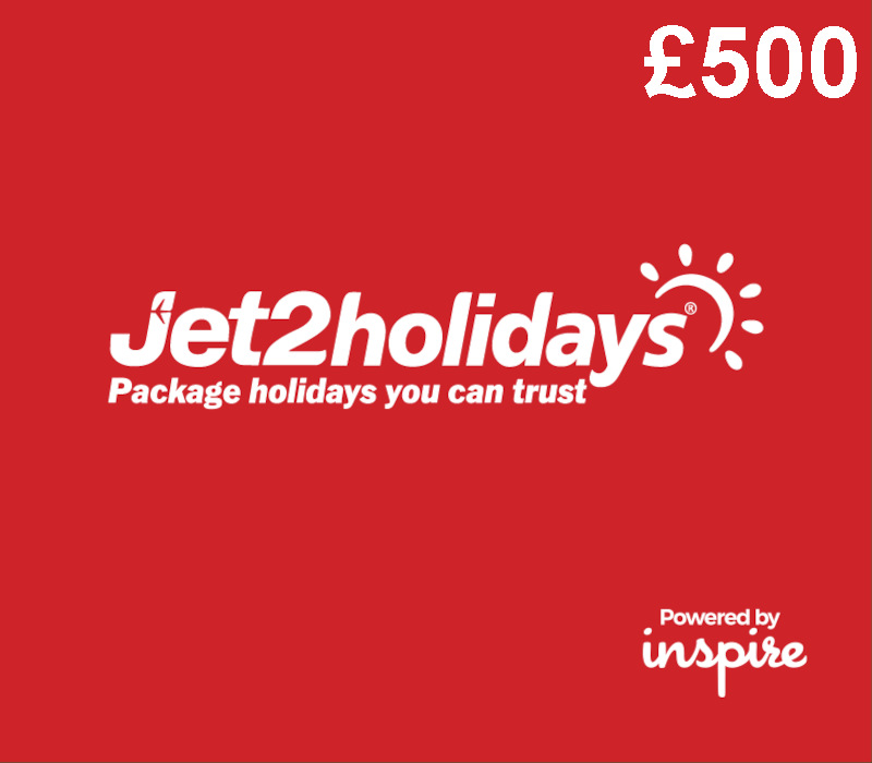 Jet2Holidays by Inspire GBP 500 Подарочная карта UK