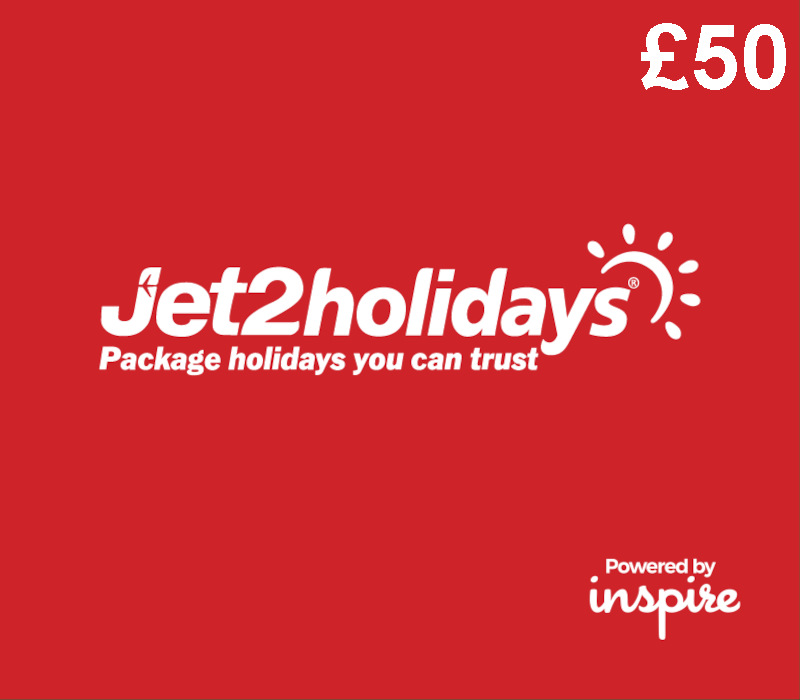 Jet2Holidays by Inspire GBP 50 Подарочная карта UK